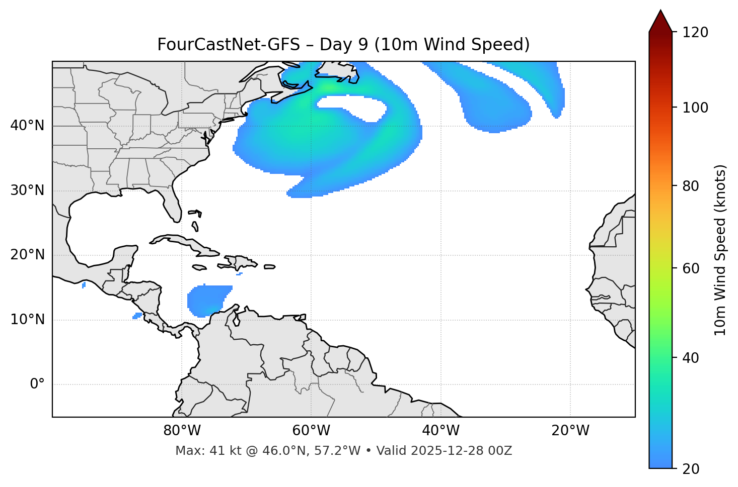 FourCastNet-GFS - Day 09