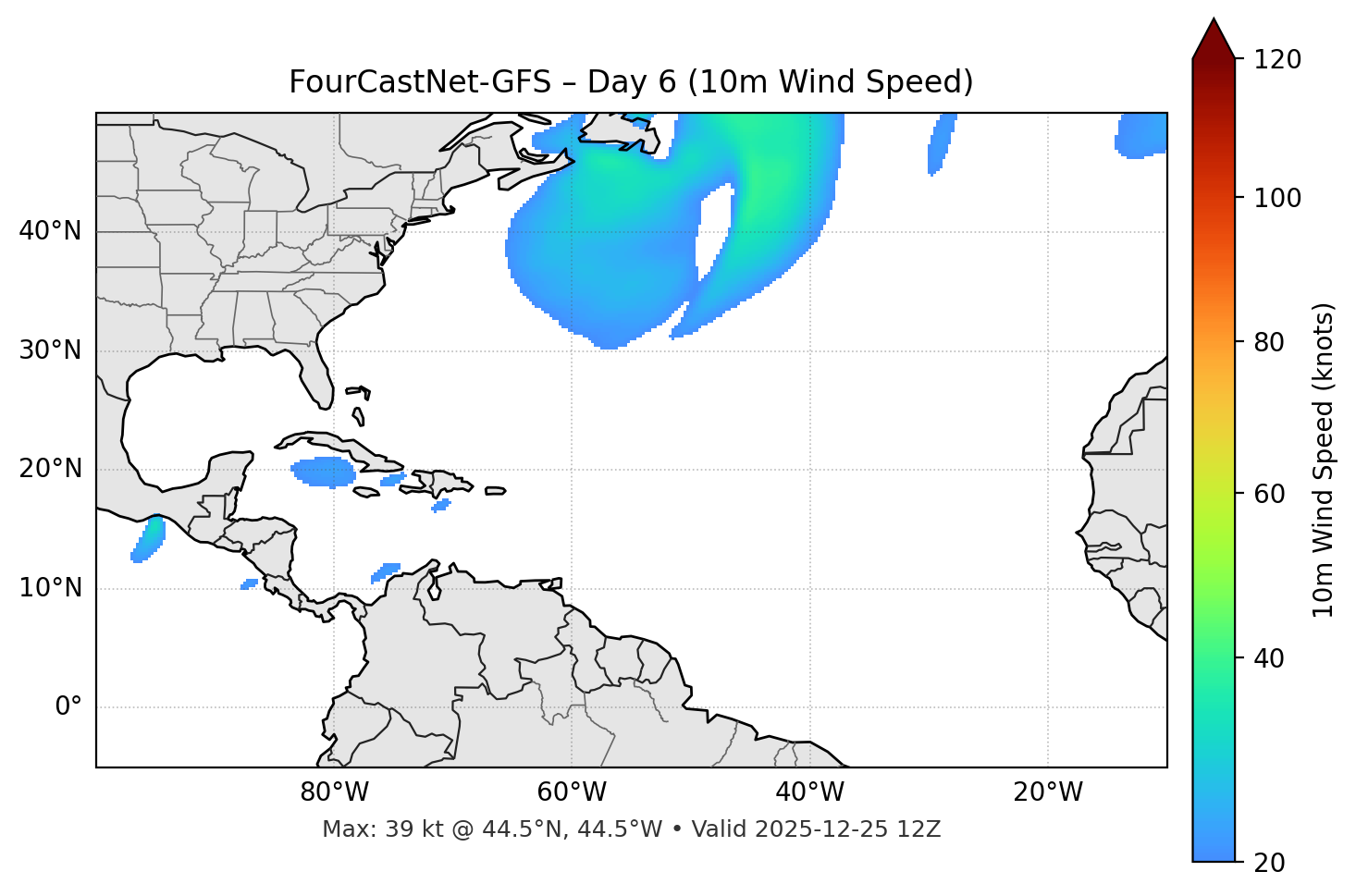 FourCastNet-GFS - Day 06