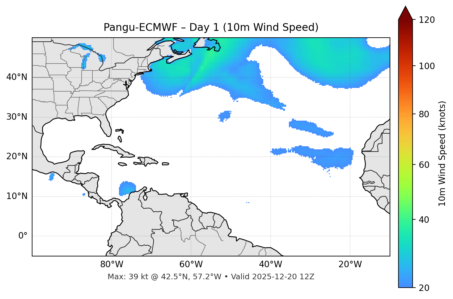 Pangu-ECMWF - Day 01