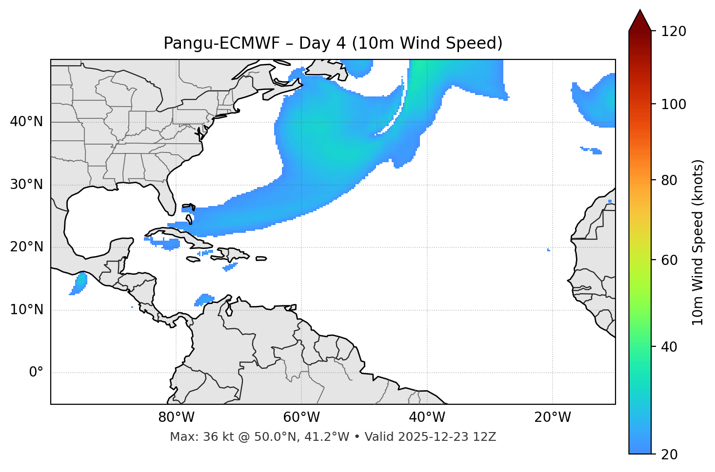 Pangu-ECMWF - Day 04