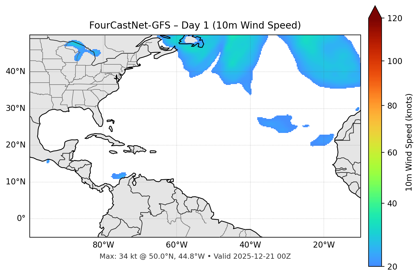 FourCastNet-GFS - Day 01