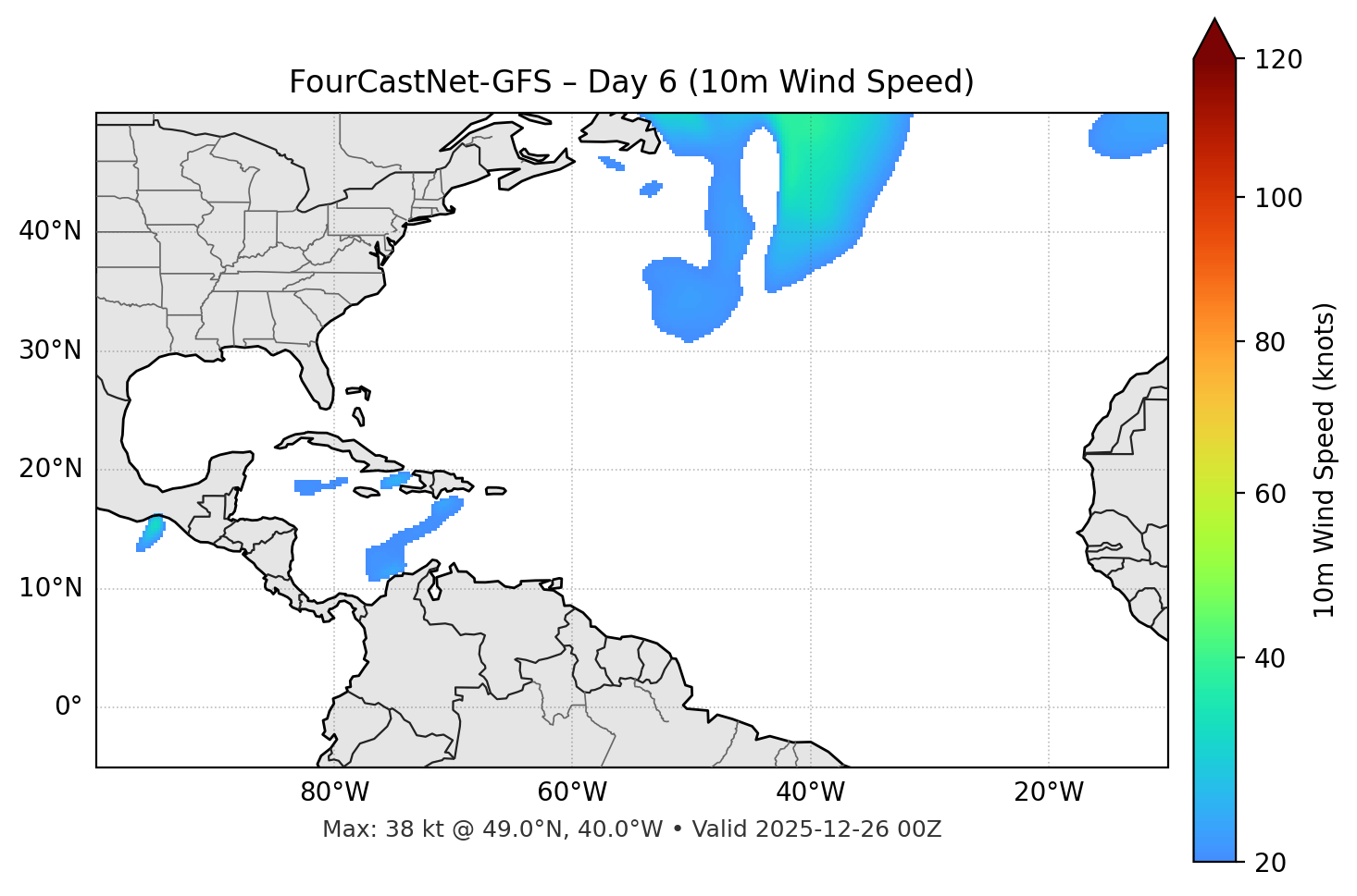 FourCastNet-GFS - Day 06