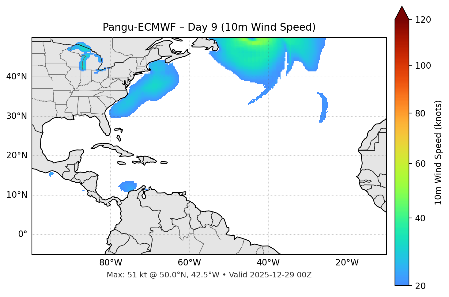Pangu-ECMWF - Day 09