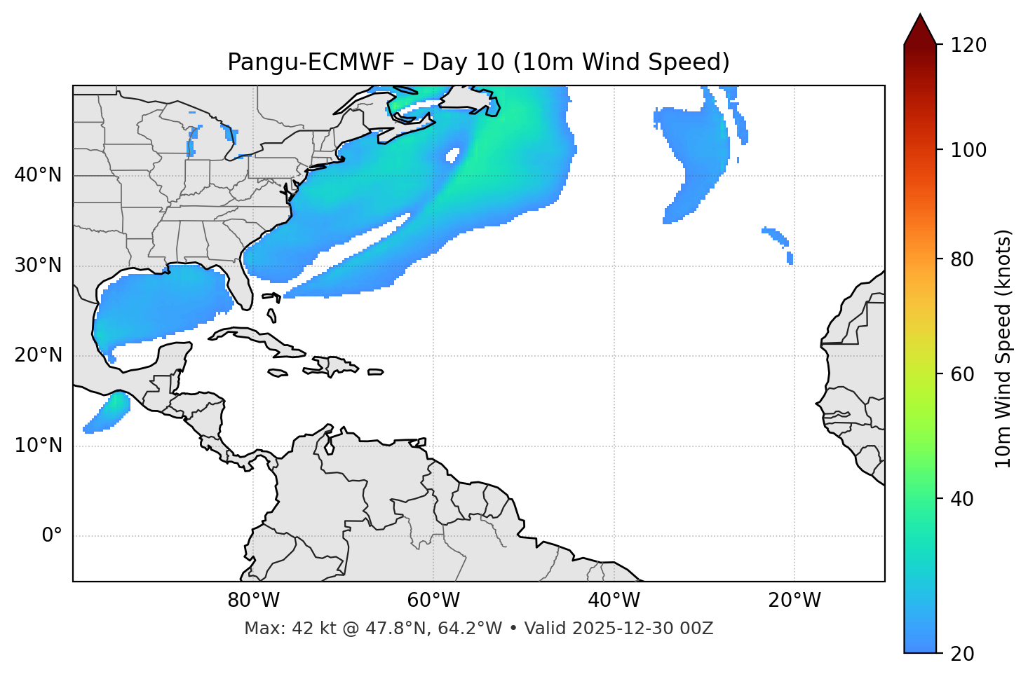 Pangu-ECMWF - Day 10