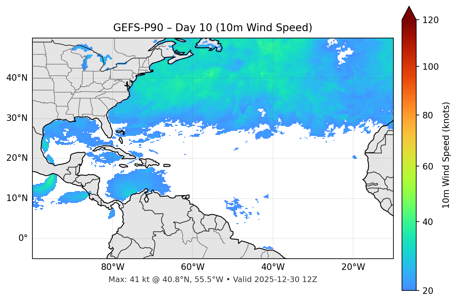 GEFS-P90 - Day 10
