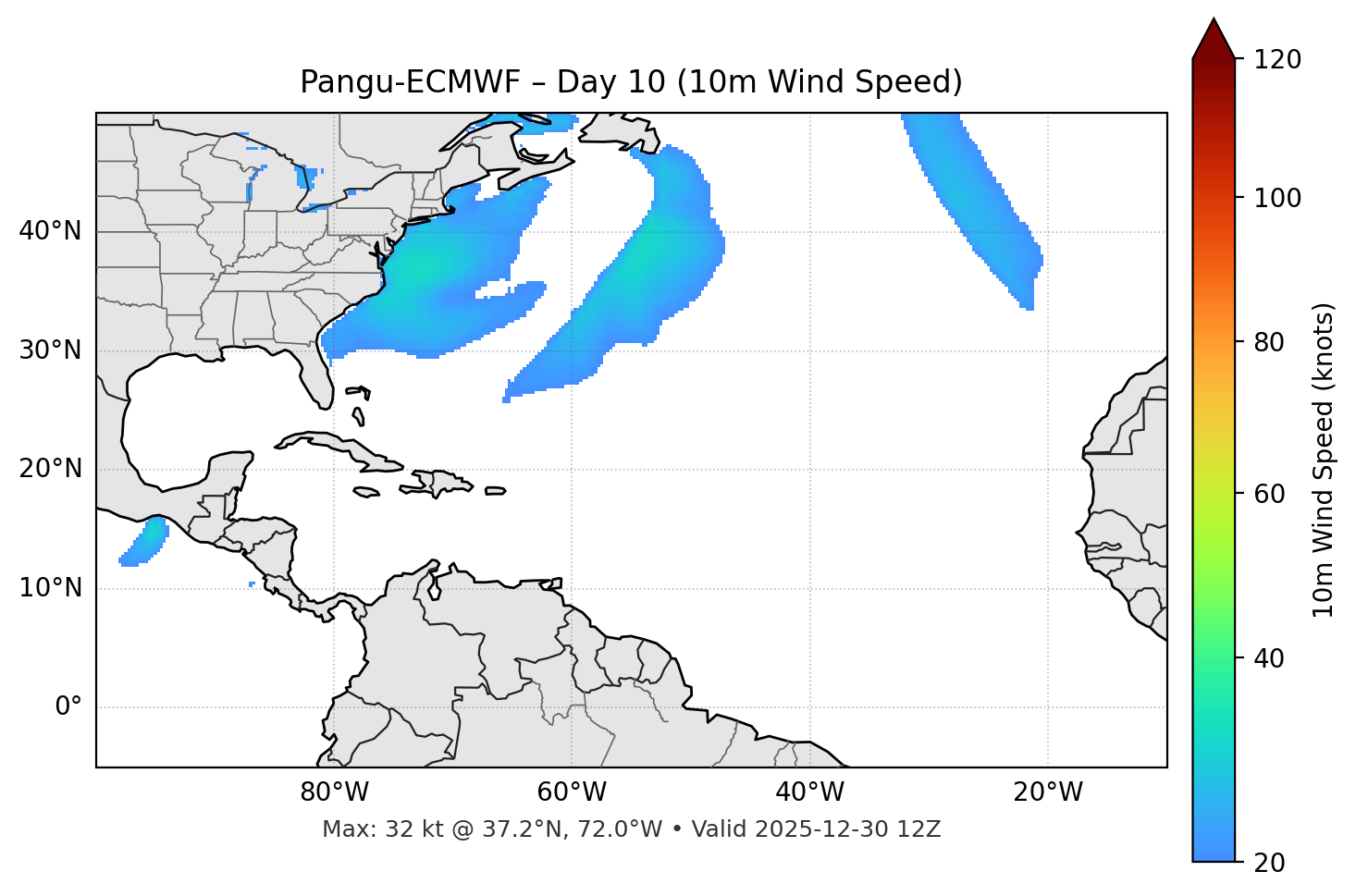 Pangu-ECMWF - Day 10