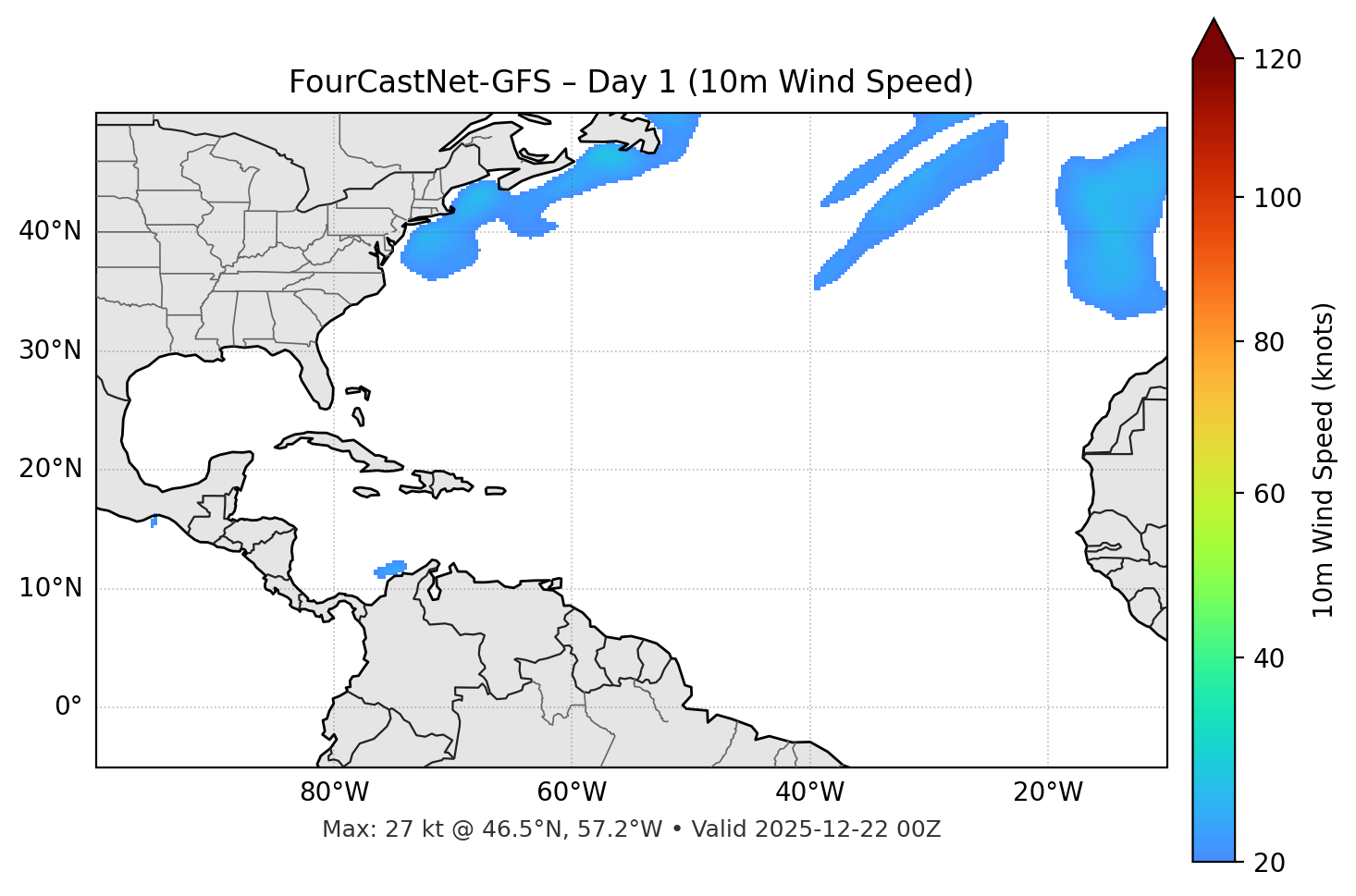 FourCastNet-GFS - Day 01