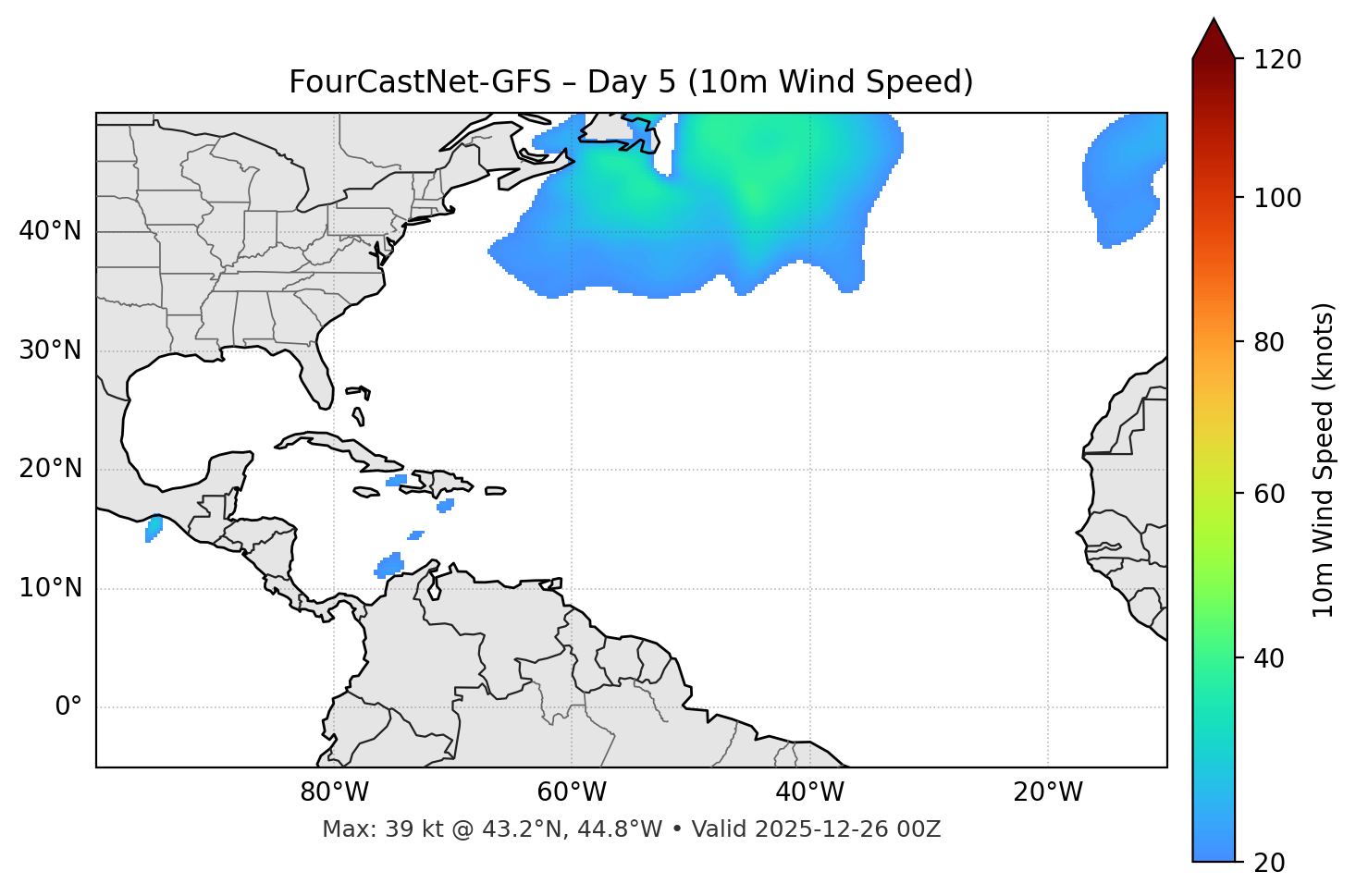 FourCastNet-GFS - Day 05