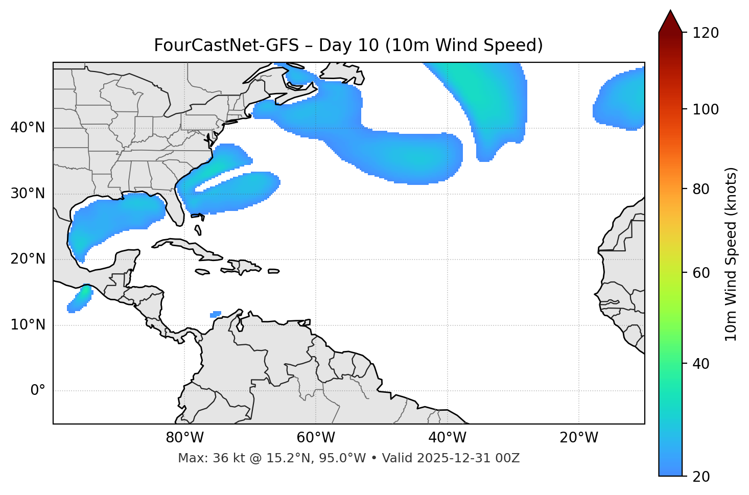 FourCastNet-GFS - Day 10