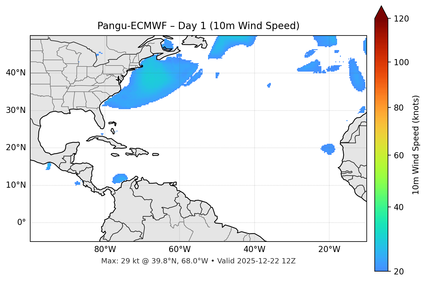 Pangu-ECMWF - Day 01