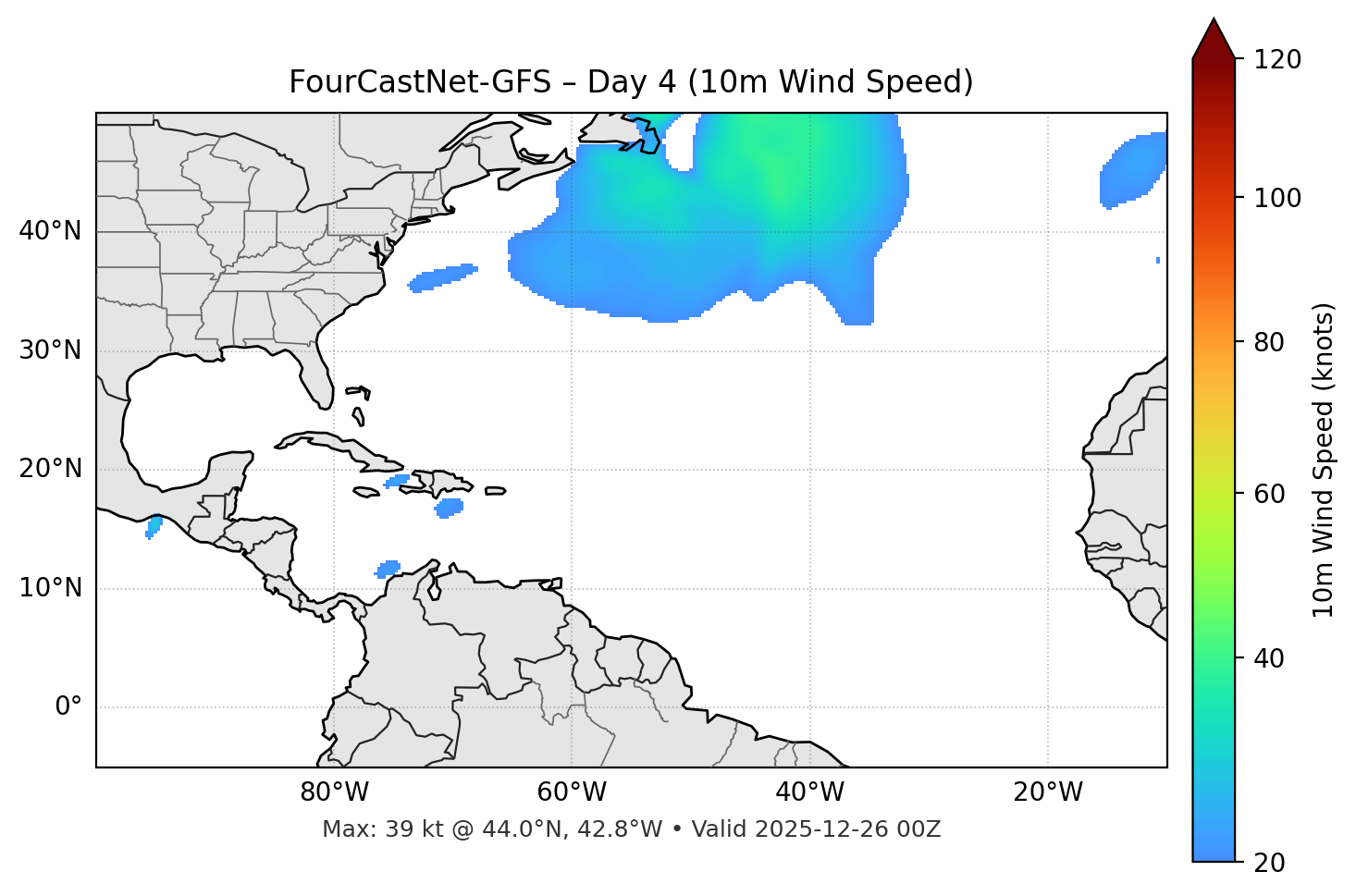 FourCastNet-GFS - Day 04