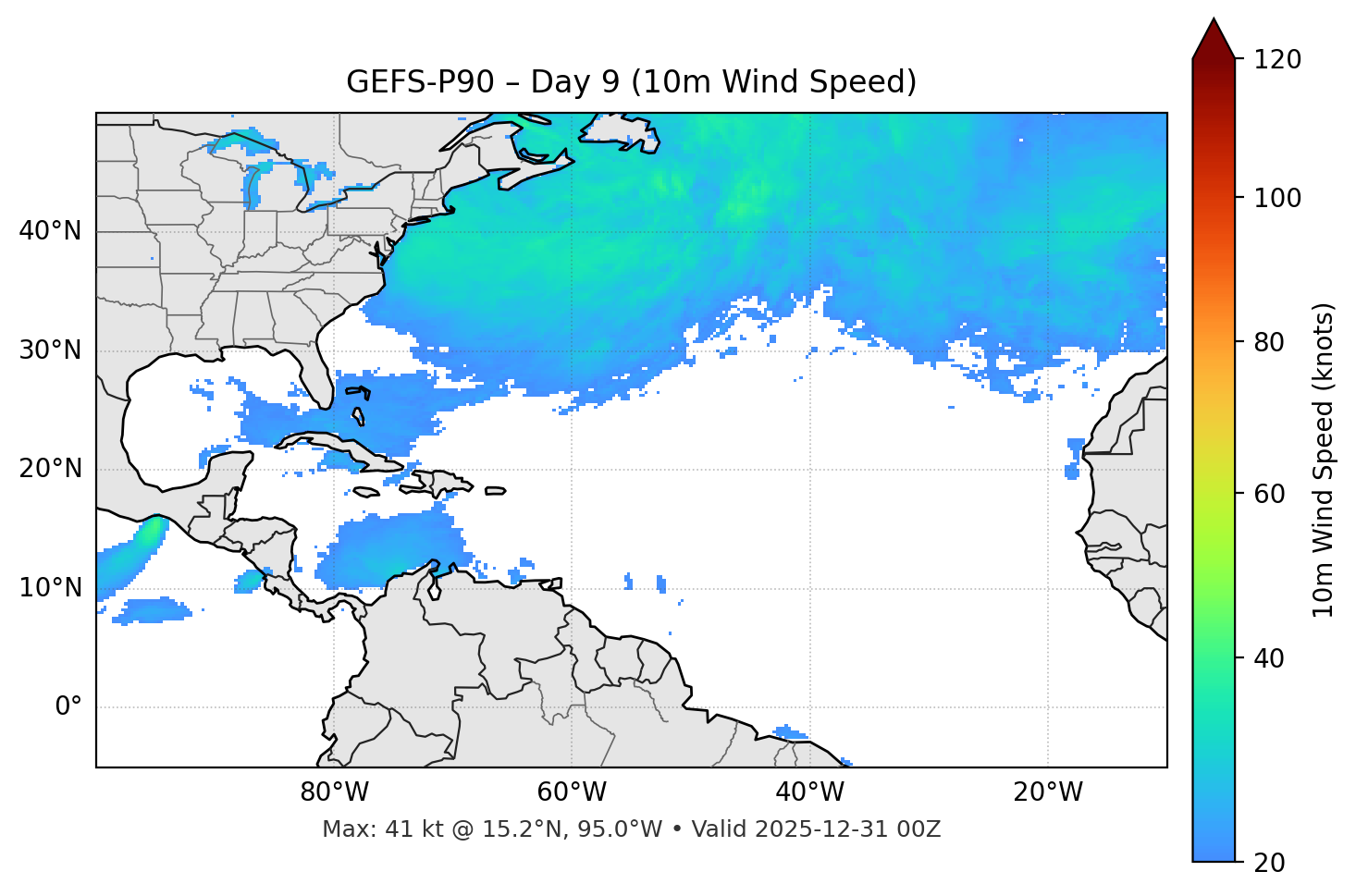 GEFS-P90 - Day 09