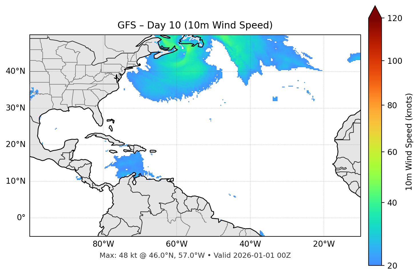 GFS - Day 10