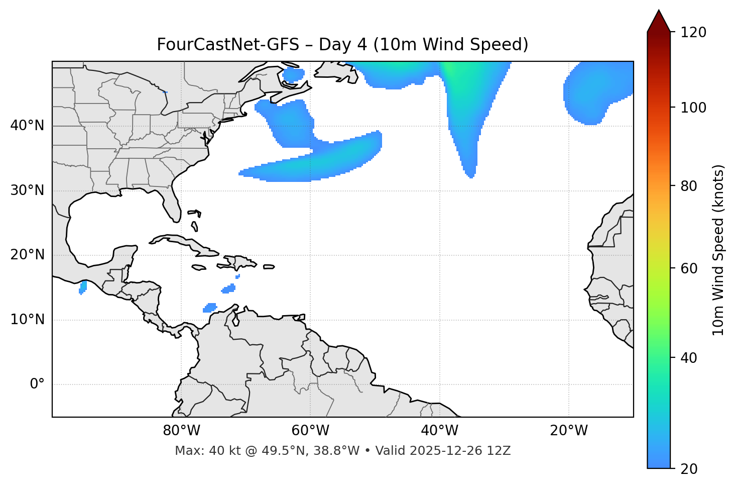FourCastNet-GFS - Day 04
