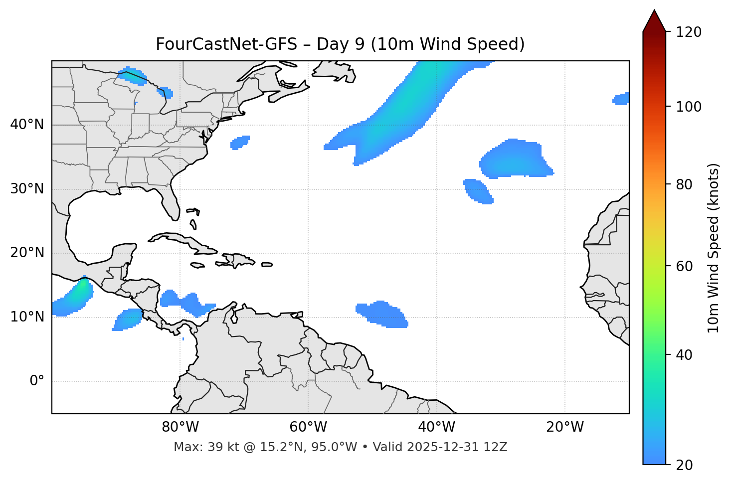 FourCastNet-GFS - Day 09