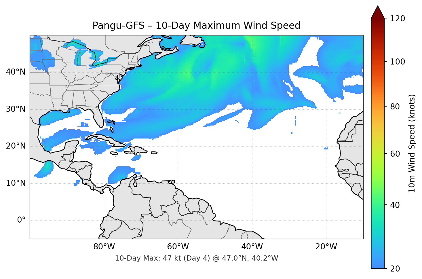 Pangu-GFS 10-Day Max