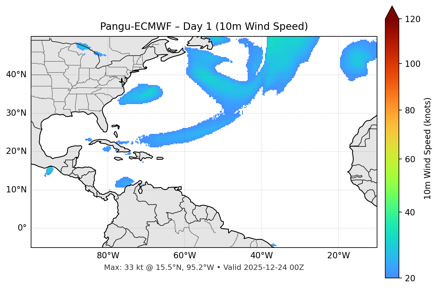 Pangu-ECMWF - Day 01
