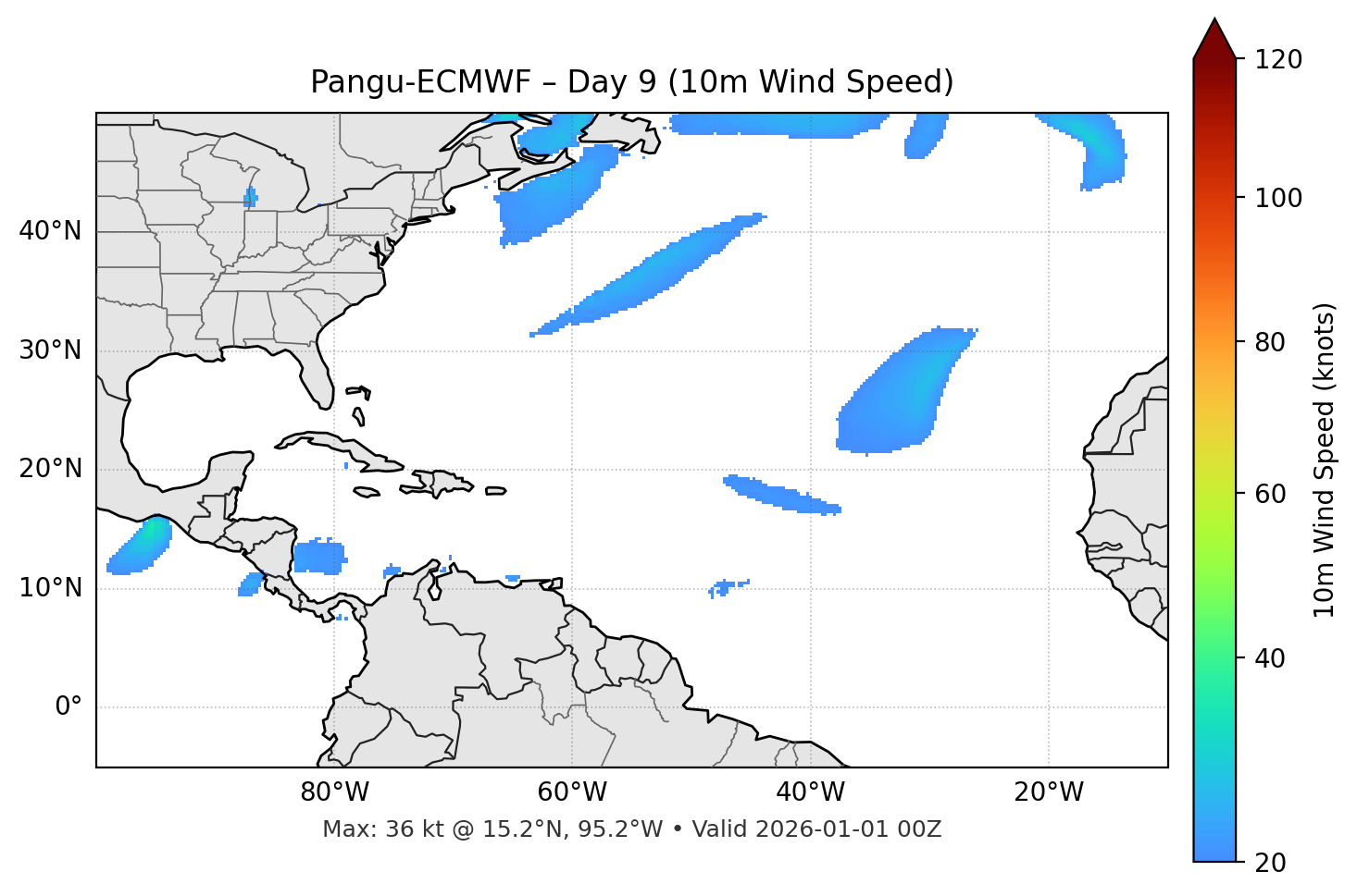 Pangu-ECMWF - Day 09