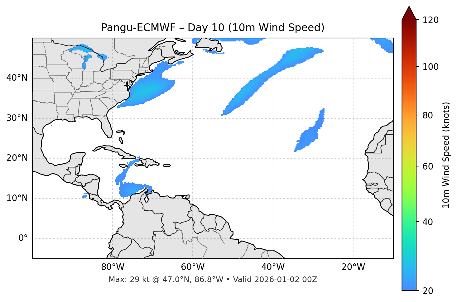 Pangu-ECMWF - Day 10