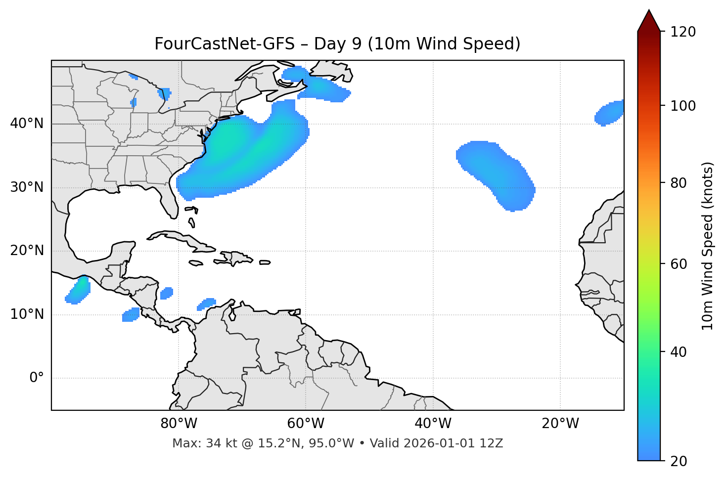 FourCastNet-GFS - Day 09