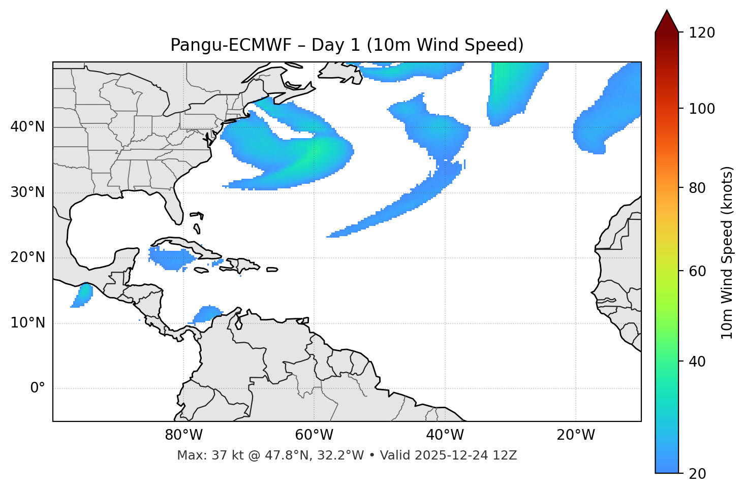 Pangu-ECMWF - Day 01