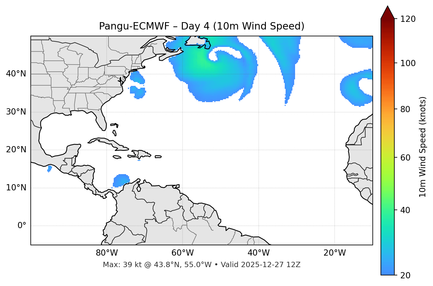 Pangu-ECMWF - Day 04