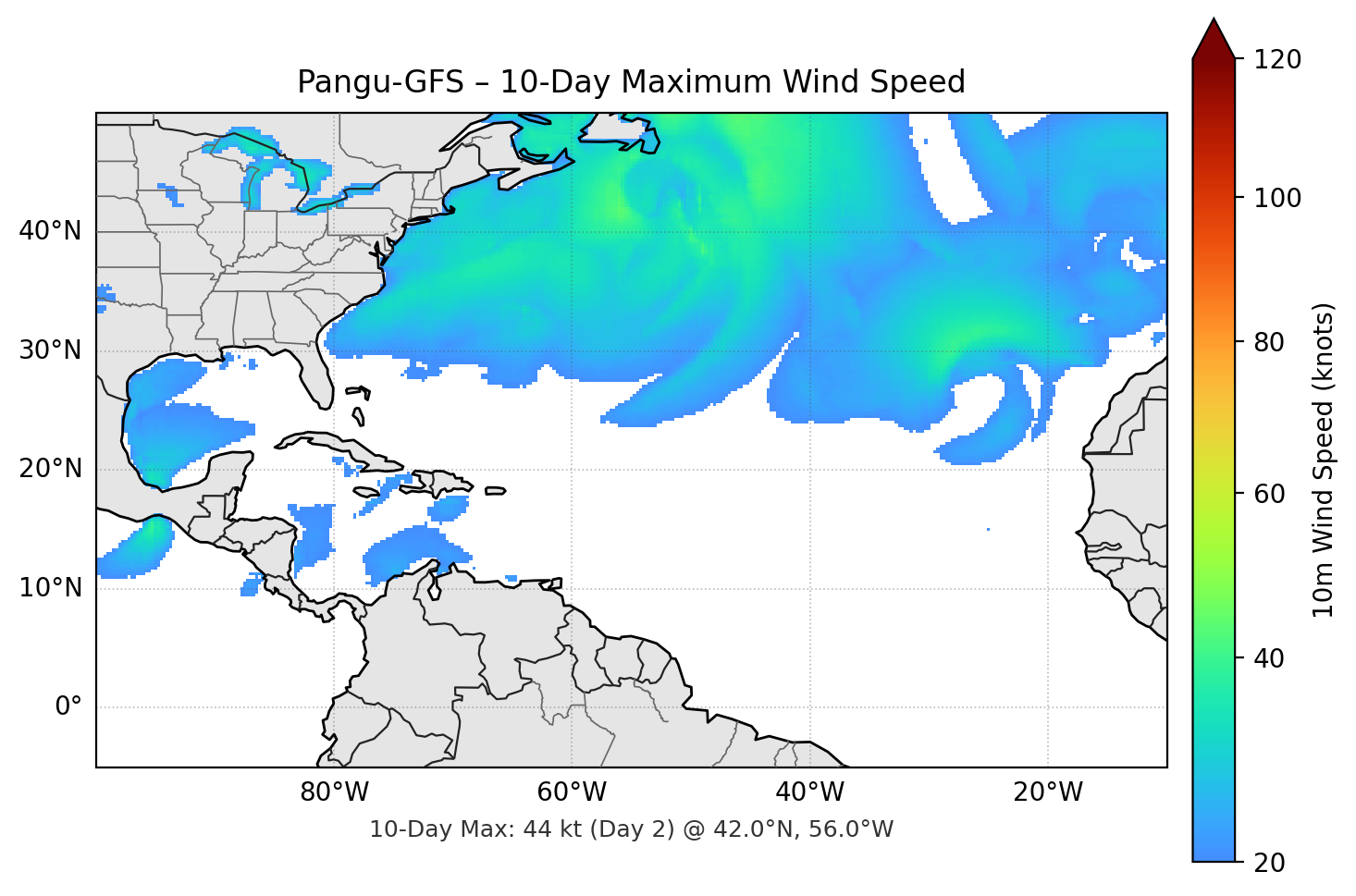Pangu-GFS 10-Day Max