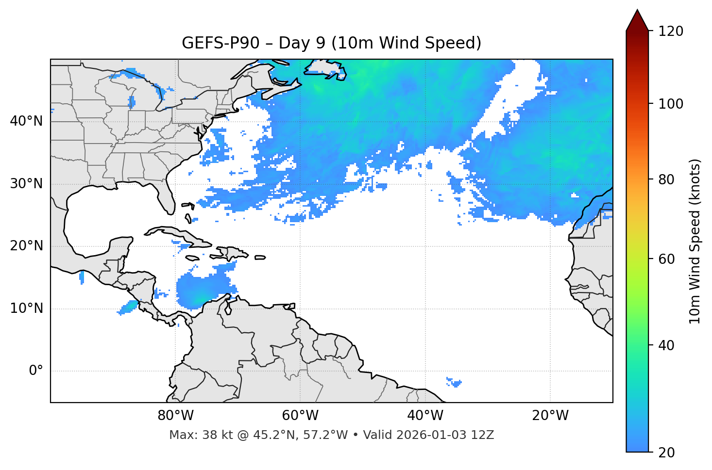 GEFS-P90 - Day 09