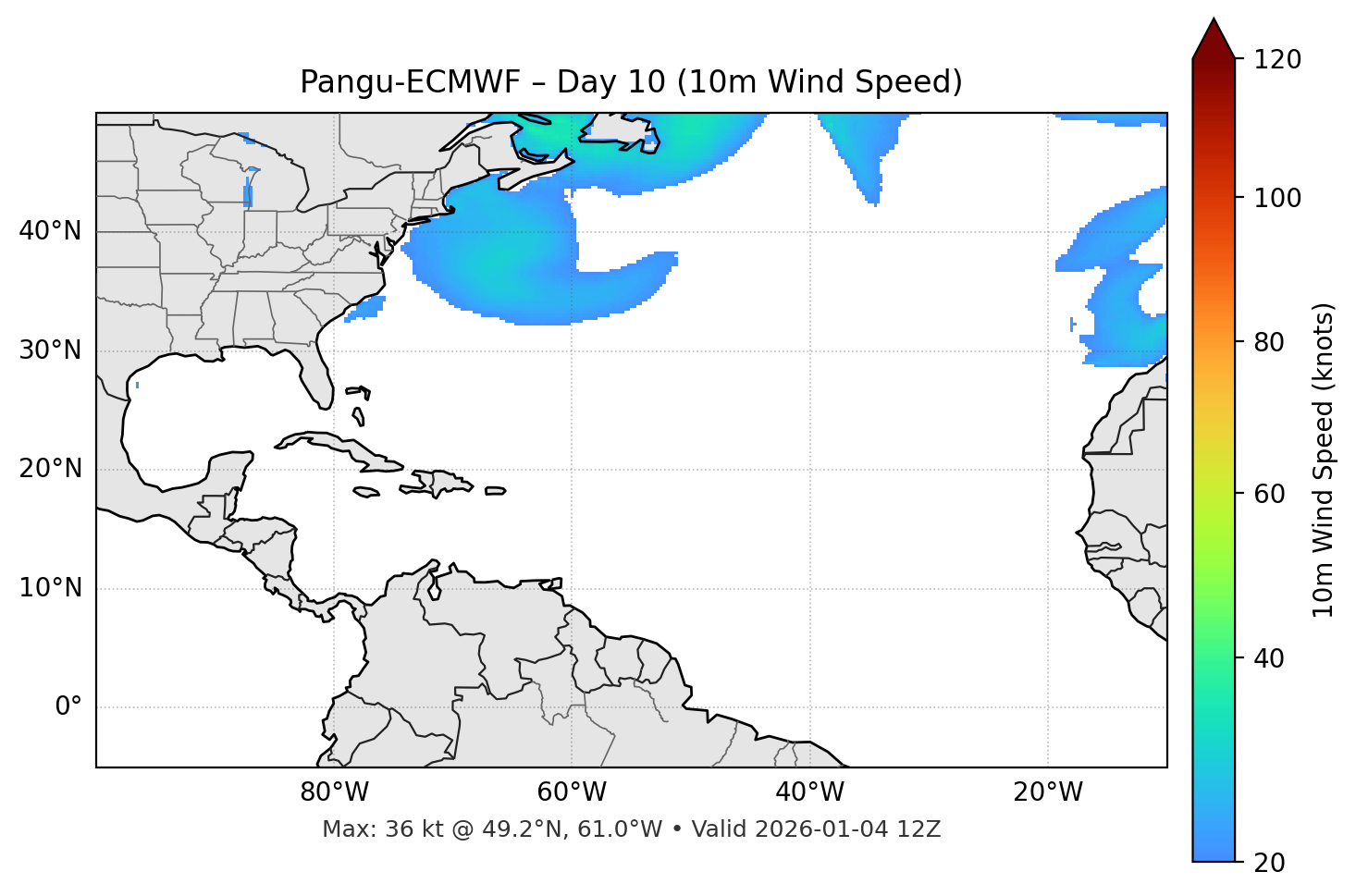 Pangu-ECMWF - Day 10