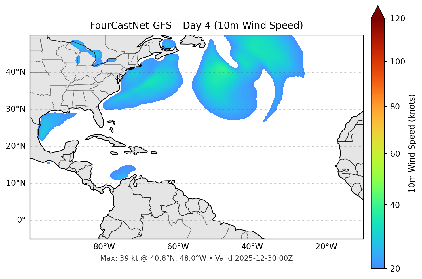 FourCastNet-GFS - Day 04