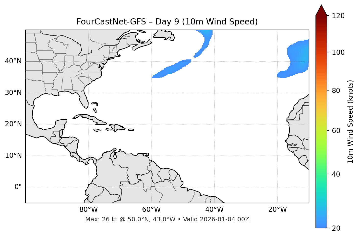 FourCastNet-GFS - Day 09