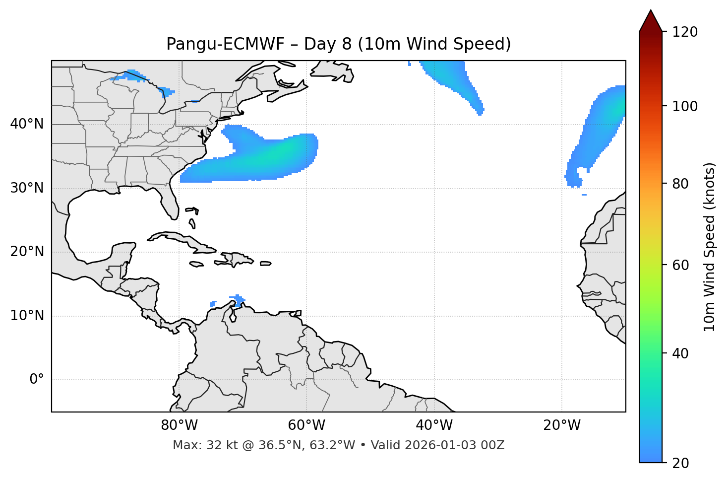 Pangu-ECMWF - Day 08