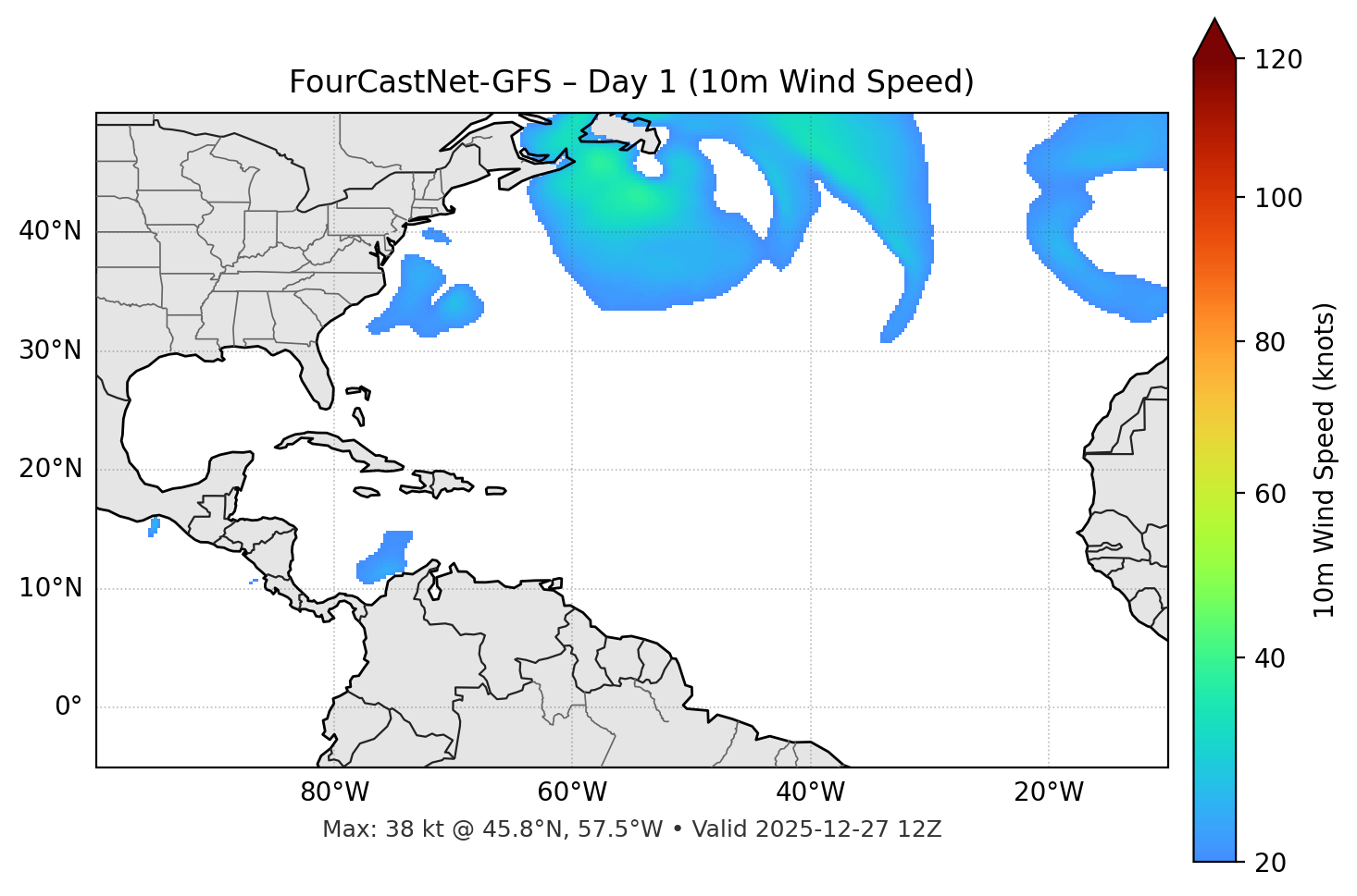 FourCastNet-GFS - Day 01