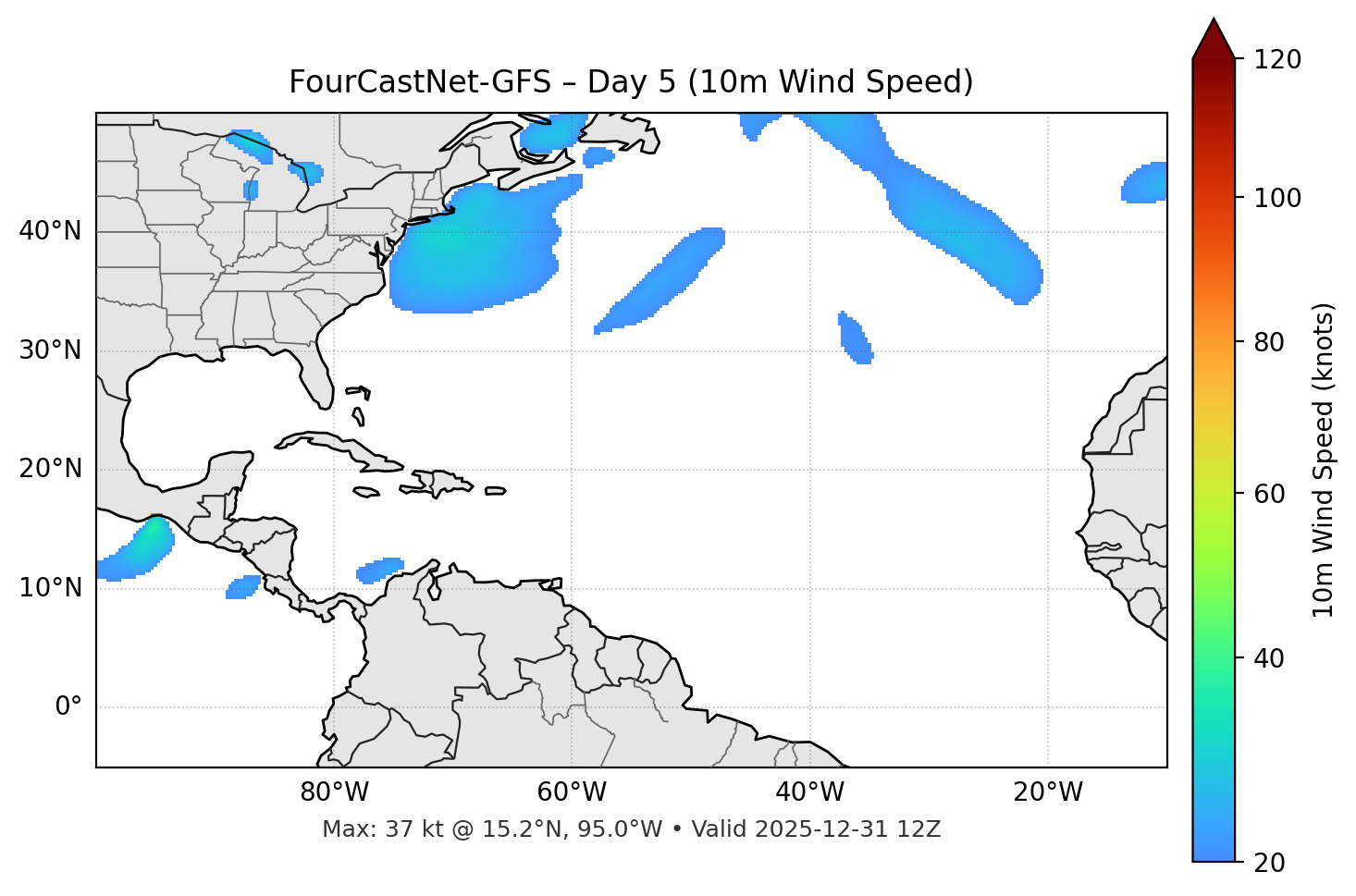 FourCastNet-GFS - Day 05