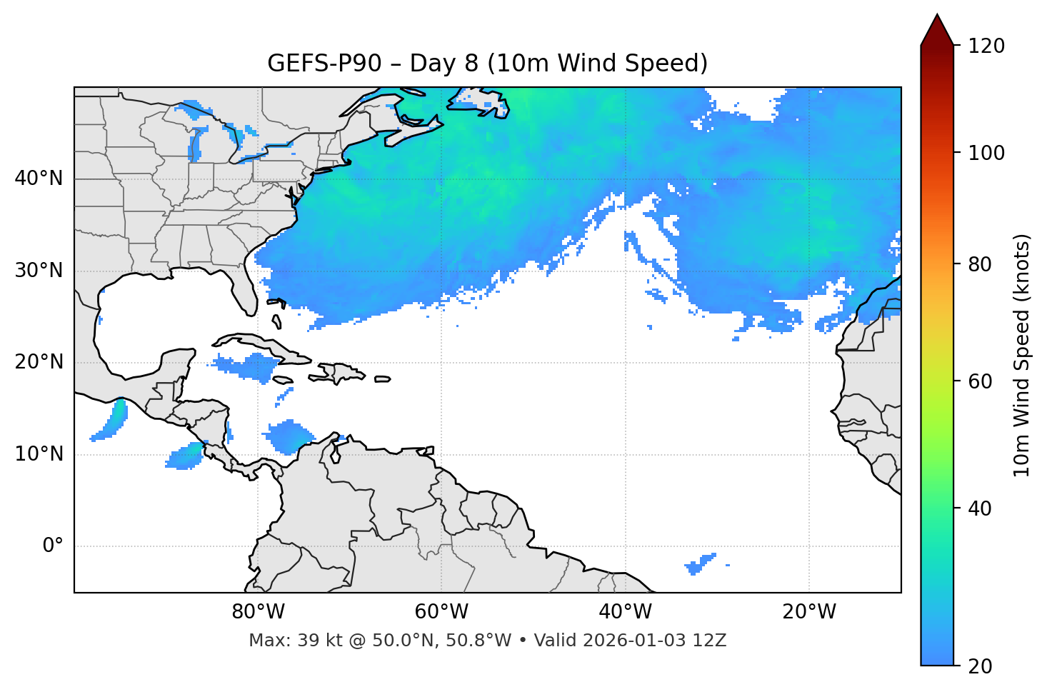 GEFS-P90 - Day 08