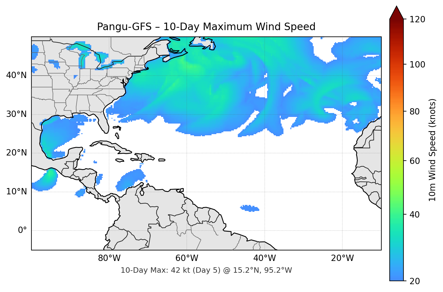 Pangu-GFS 10-Day Max