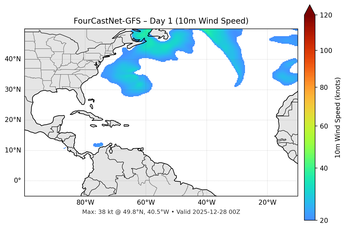 FourCastNet-GFS - Day 01