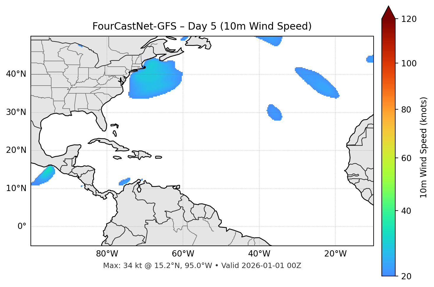 FourCastNet-GFS - Day 05