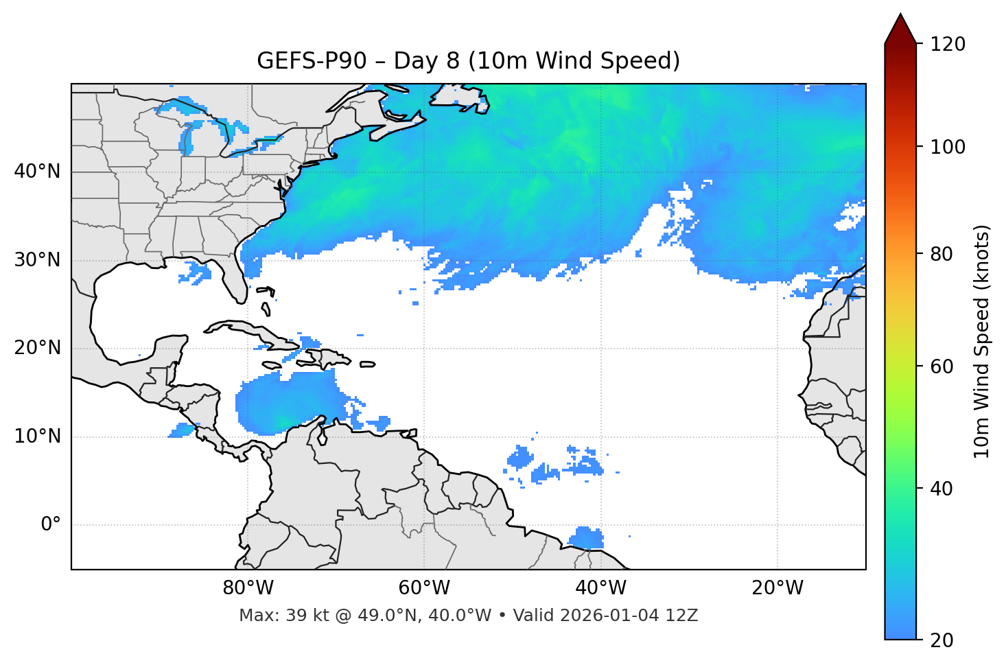 GEFS-P90 - Day 08