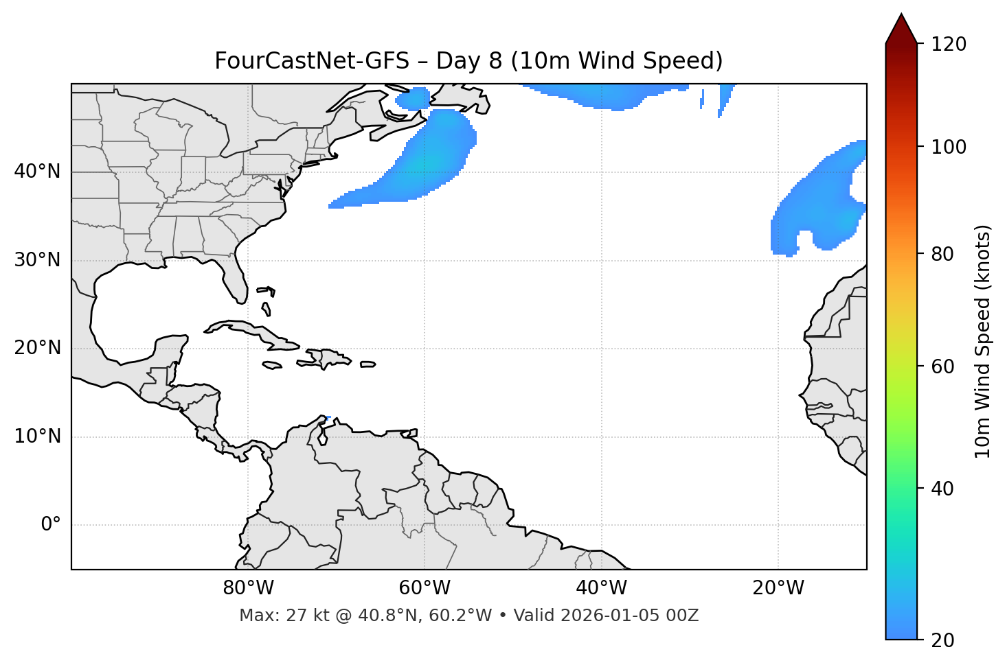FourCastNet-GFS - Day 08