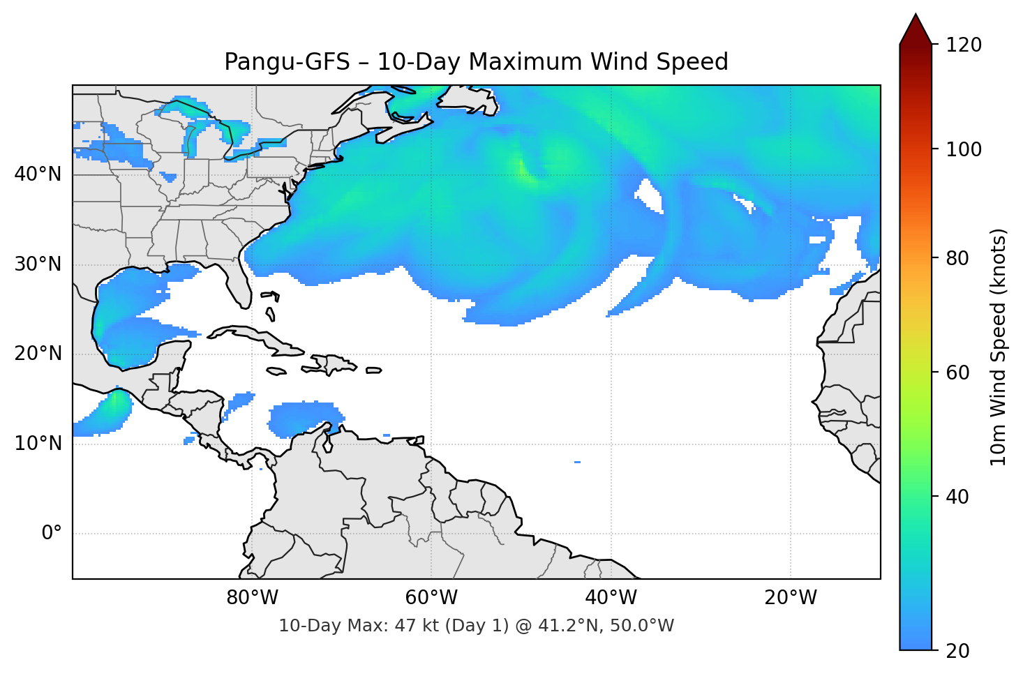 Pangu-GFS 10-Day Max