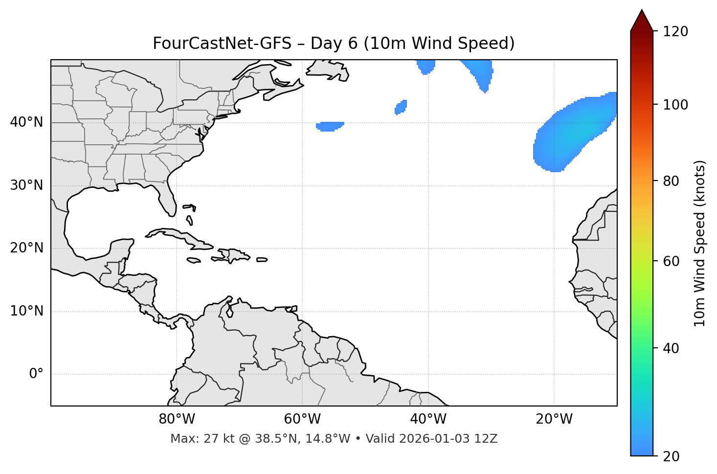 FourCastNet-GFS - Day 06