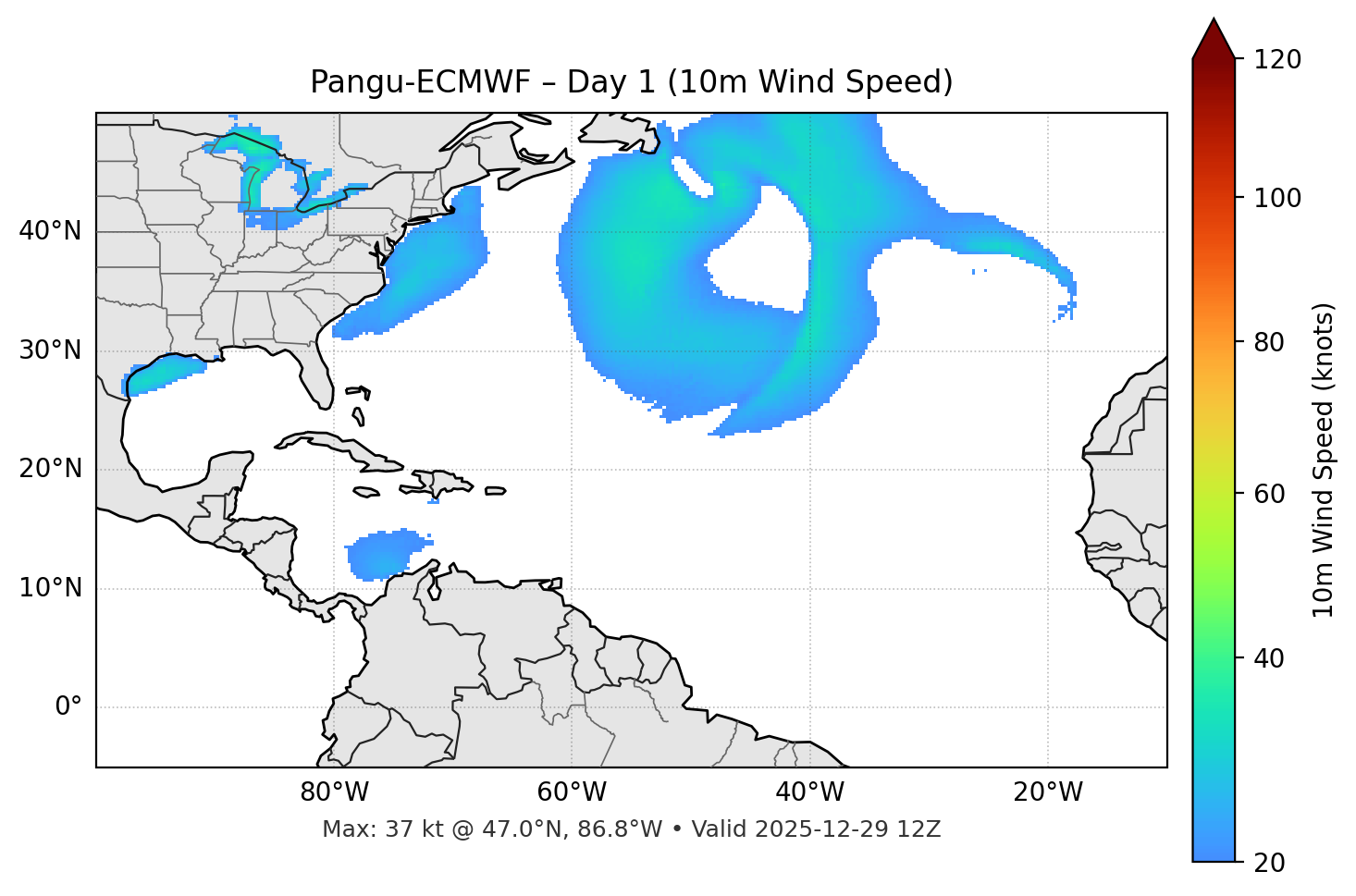Pangu-ECMWF - Day 01