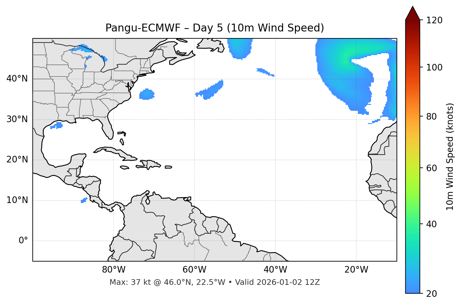 Pangu-ECMWF - Day 05