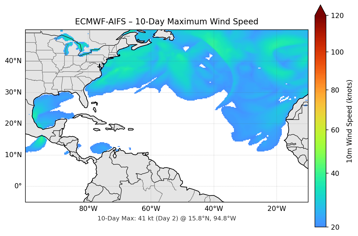 ECMWF-AIFS 10-Day Max