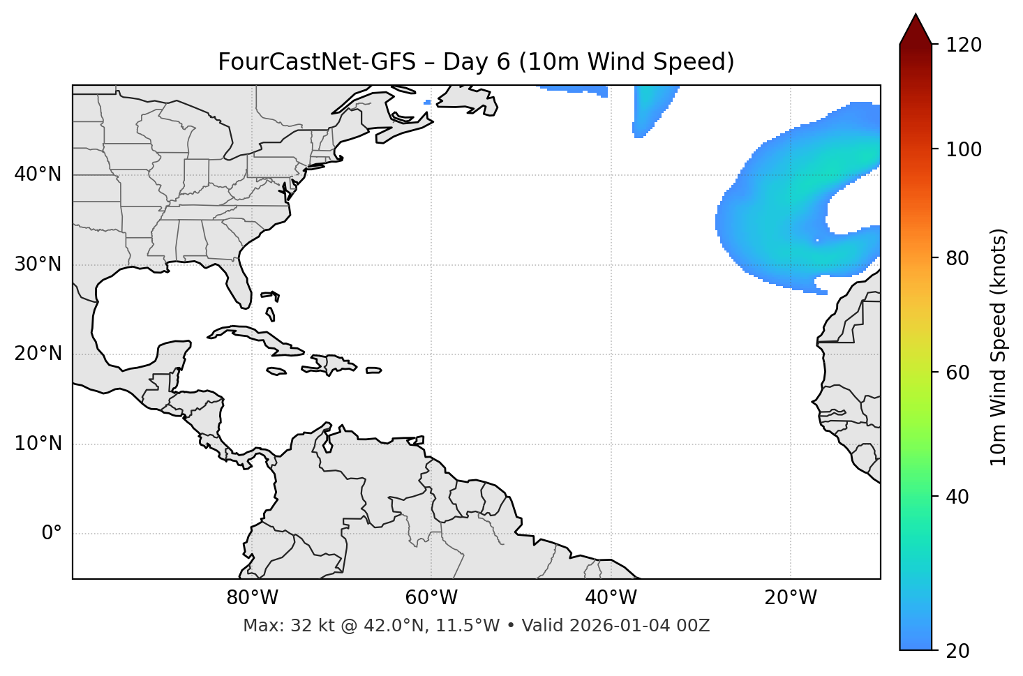 FourCastNet-GFS - Day 06