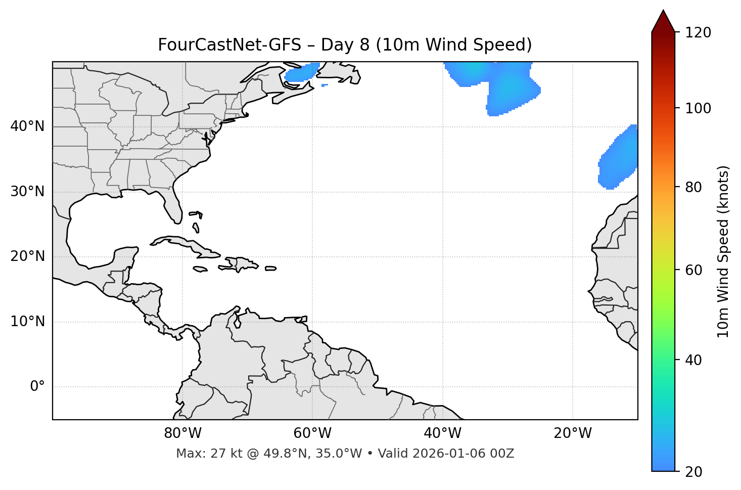 FourCastNet-GFS - Day 08