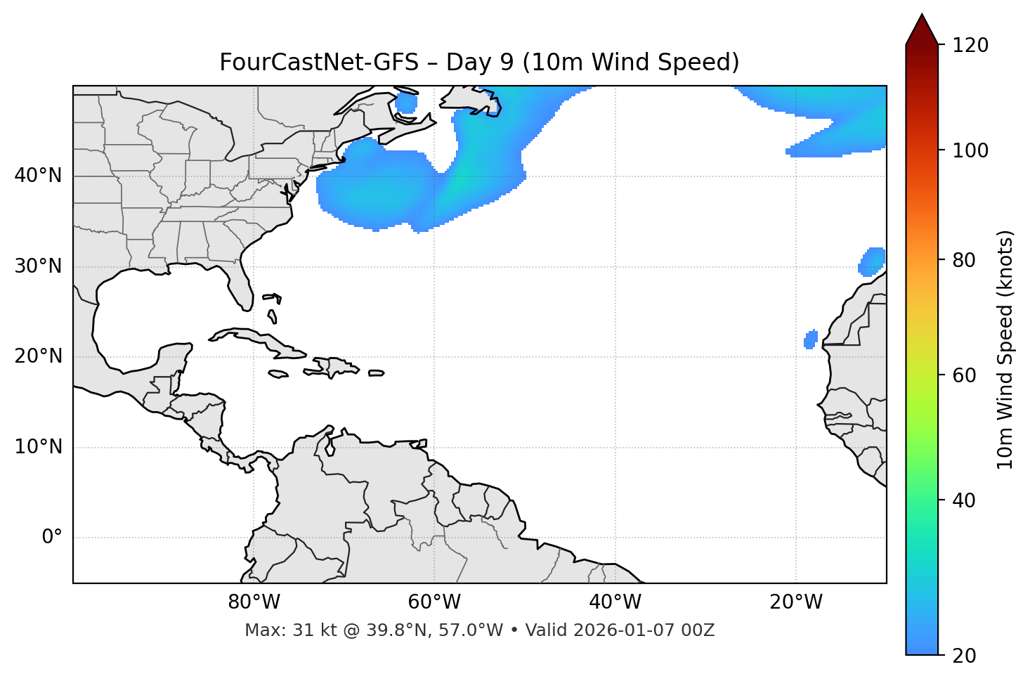 FourCastNet-GFS - Day 09