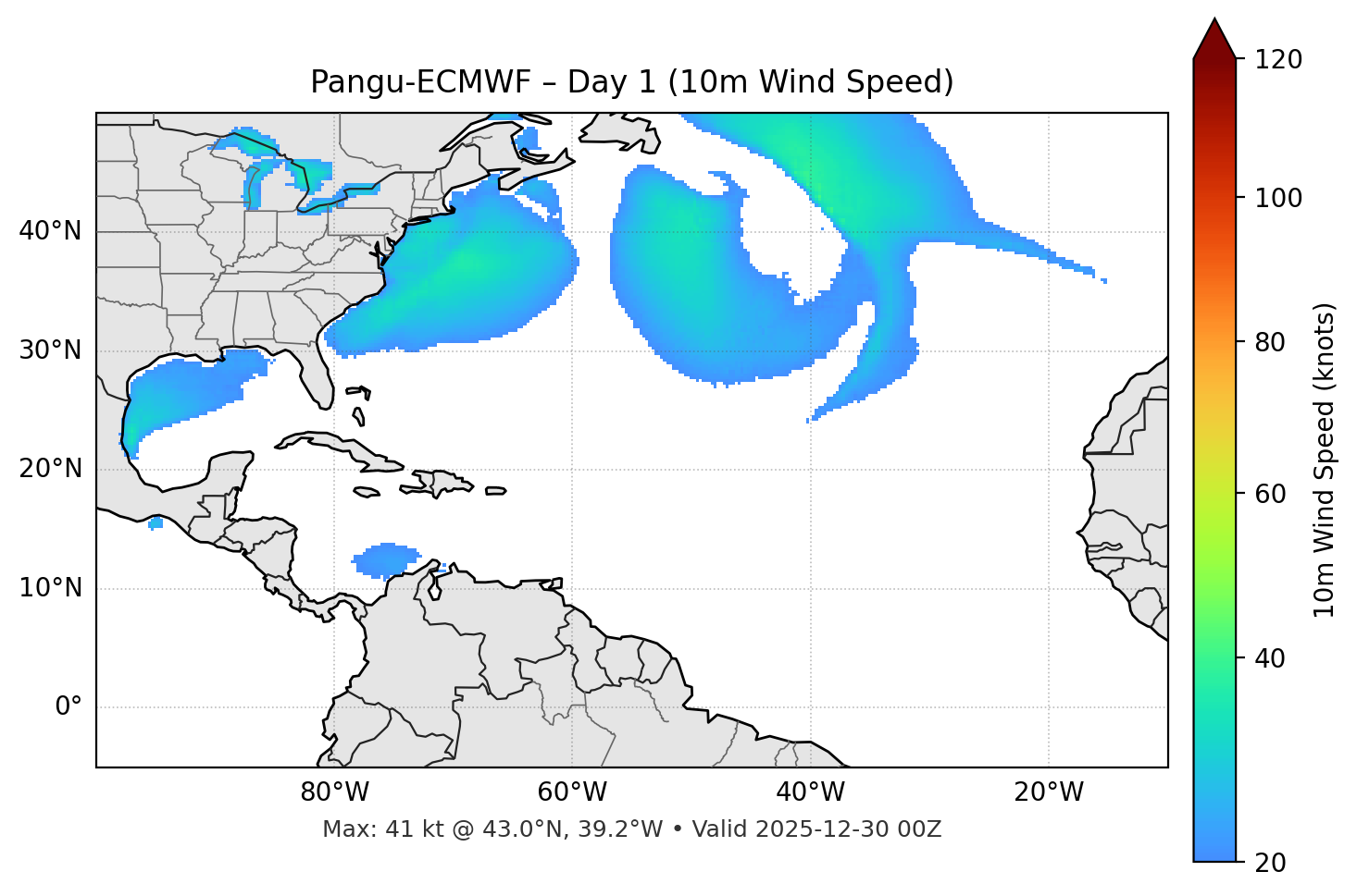 Pangu-ECMWF - Day 01