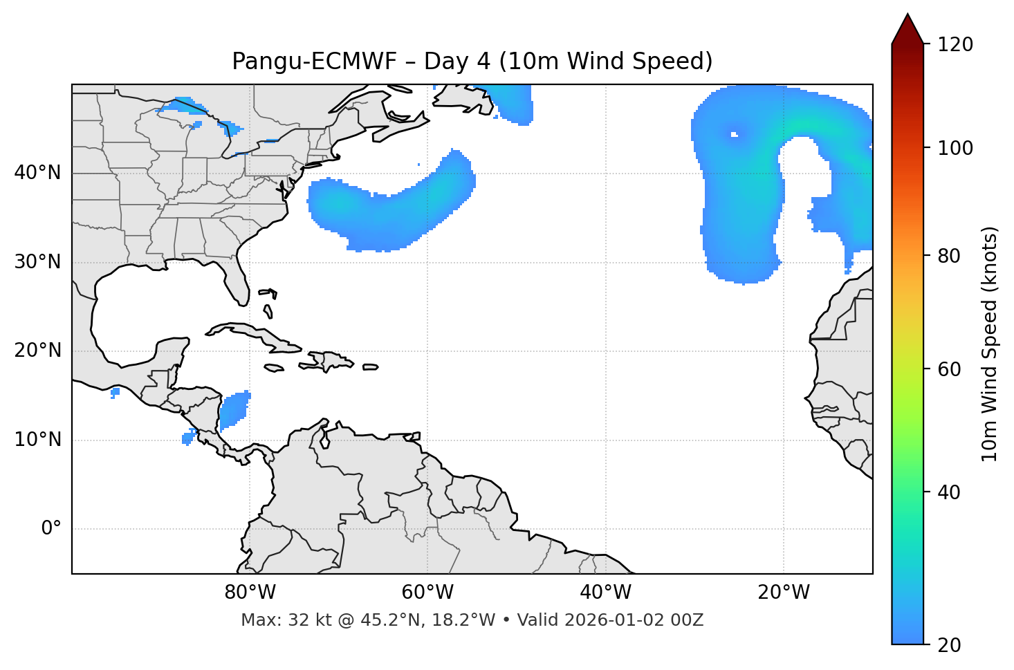 Pangu-ECMWF - Day 04